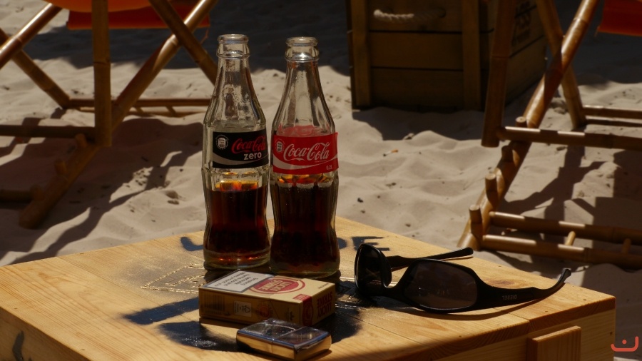 Coke am Beach